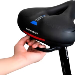 Asiento Rockbros en gel talla L con amortiguador